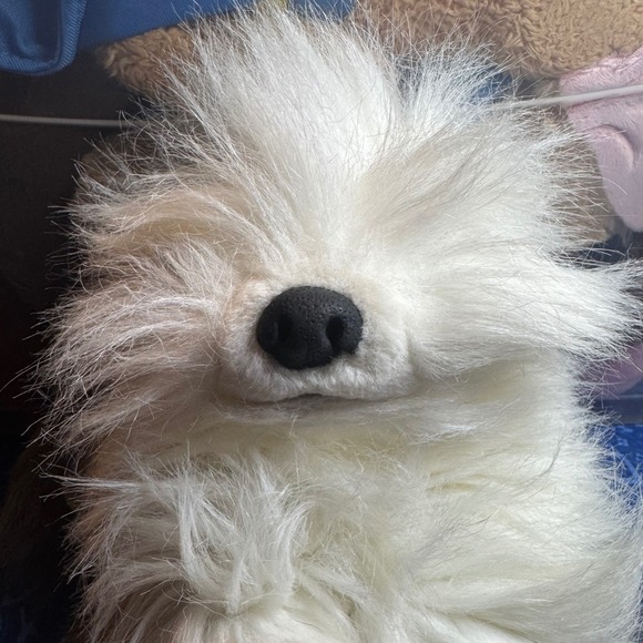 Folkmanis Sheepdog Stage Puppet Realistic Fluffy Design - Picture 2 of 6